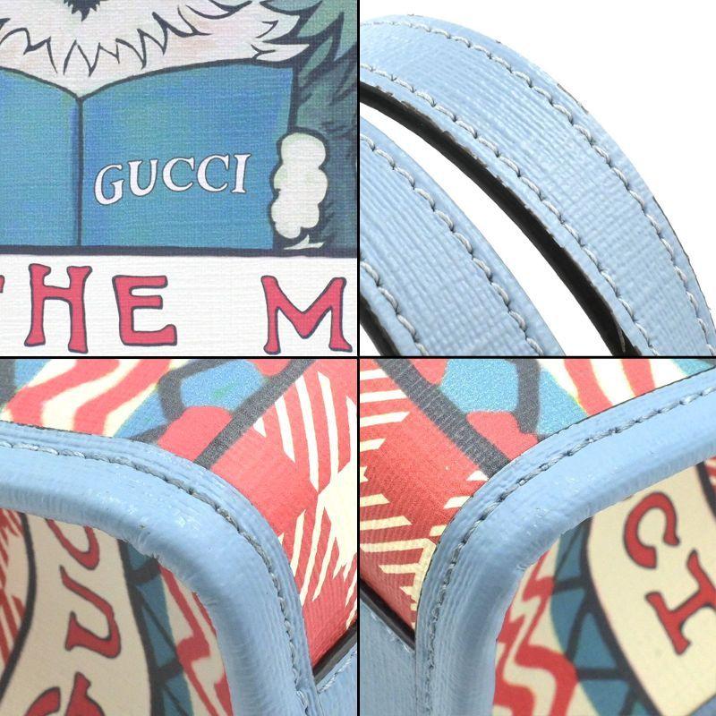 GUCCI（グッチ） チルドレンズ キャッツプリントトートバッグ 605614 