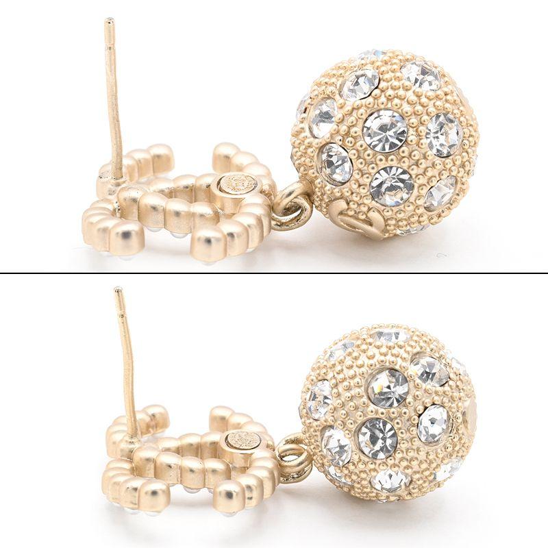 CHANEL（シャネル） ココマークピアス 22A メタル ミラーボール ミラー