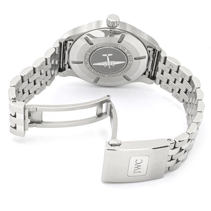 [3年保証] IWC メンズ パイロットウォッチ マークXX IW328202 箱保 マーク20 カレンダー ブラック 黒文字盤 自動巻き 腕時計 中古 送料無料 | パイロット・ウォッチ | 01