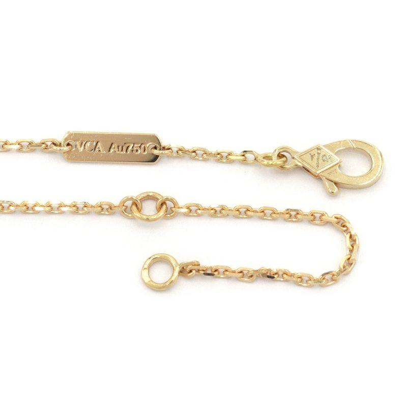 ヴァンクリーフ&アーペル フォルサチェーンネックレス K18YG 新品