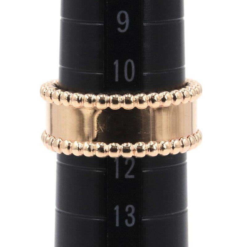 ヴァンクリーフ&アーペル ペルレシニアチュールリング #51 11号 K18PG  