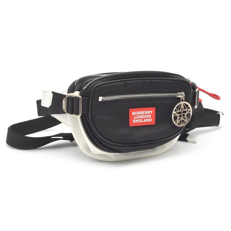 ロ*ド様 BURBERRY バーバリー　ナイロン　ボディバッグ　ショルダーバッグ BURBERRY（バーバリー） 美品 レディース ボディバッグ ナイロン 斜