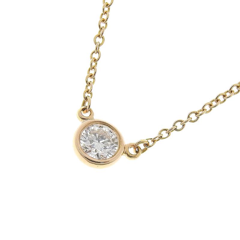 ティファニー バイザヤード ダイヤ 0.21ct G-VS1-3EX K18YG