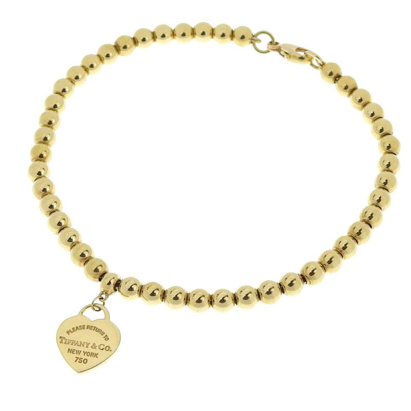 TIFFANY&Co. ティファニー リターントゥハートブレスレット K18YG 新品 