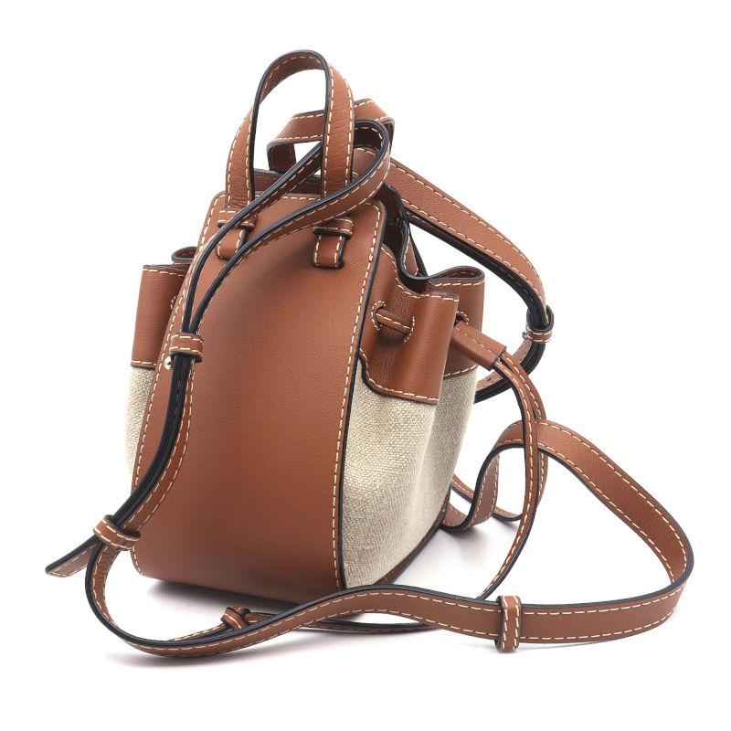 LOEWE ロエベ ハンモック ドローストリングバッグ ミニ レザー