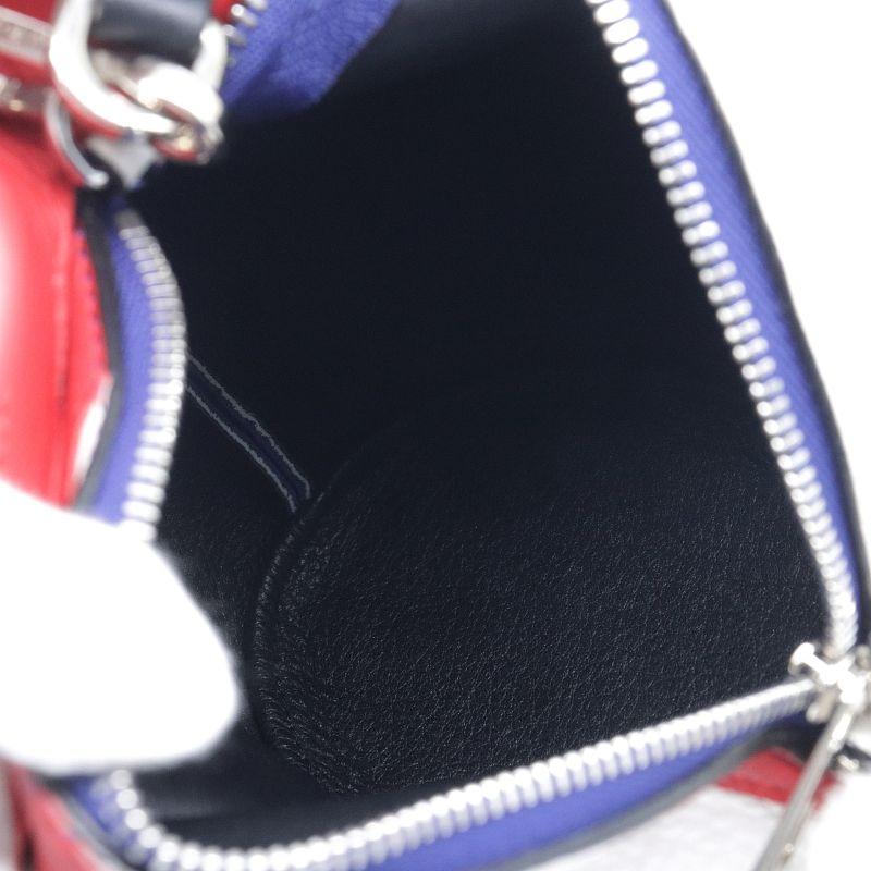 LOEWE（ロエベ） バニーバッグ ショルダーバッグ レッド ブルー