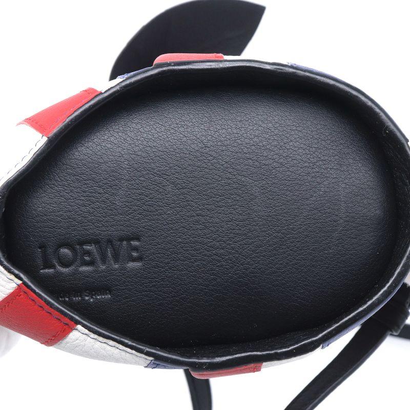 LOEWE（ロエベ） バニーバッグ ショルダーバッグ レッド ブルー