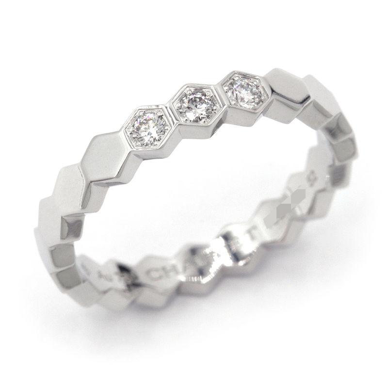 CHAUMET ショーメ ビーマイラブハニカムリング #52 11.5号 K18WG 