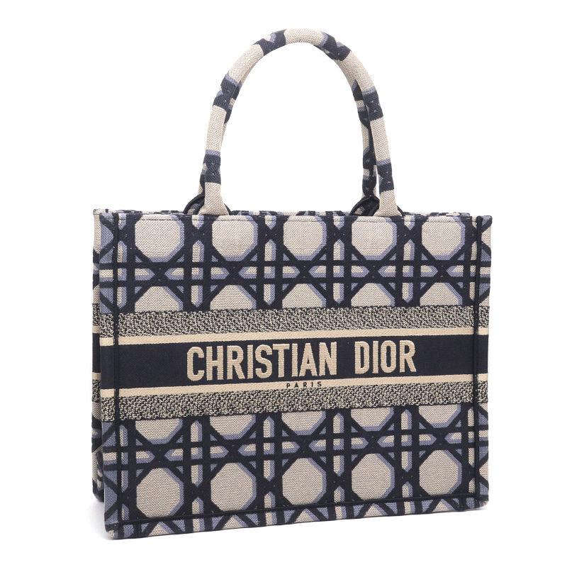【上品マクロカナージュ♪】DIOR BOOK TOTE バッグ ミディアム クリスチャンディオール マクロカナージュ ブックトート