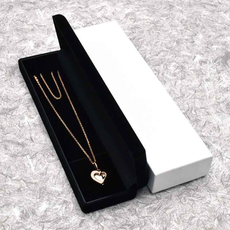 Cartier（カルティエ） ダブルハートチャームネックレス K18PG K18WG