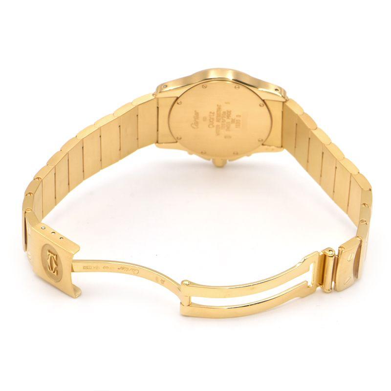 RONDE DE CARTIER [3年保証] カルティエ レディース サントスロンド