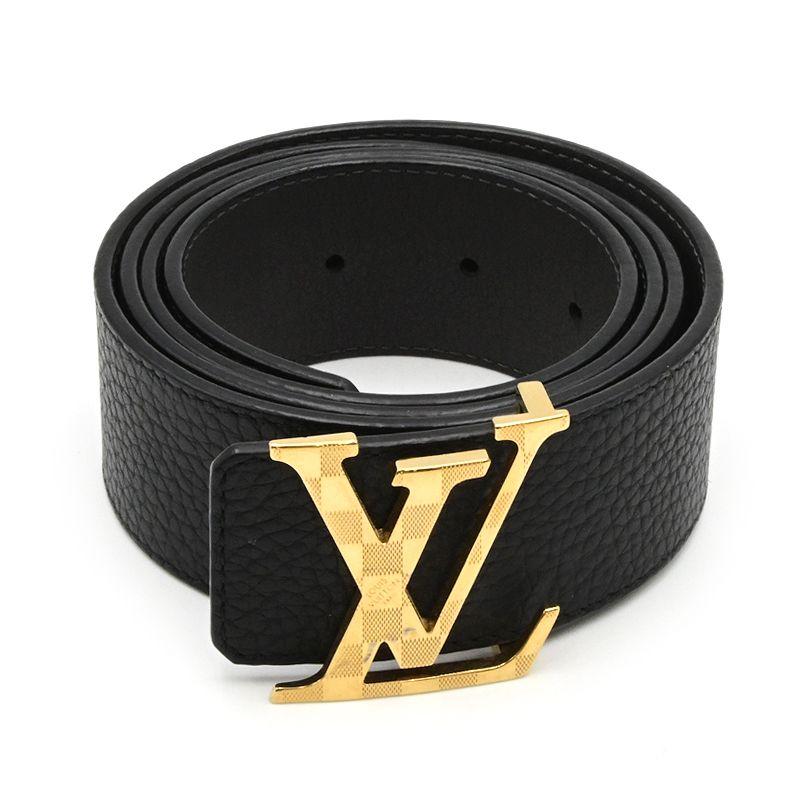 LOUIS VUITTON ルイヴィトン ベルトLVダミエ40MMリバーシブル 95/38