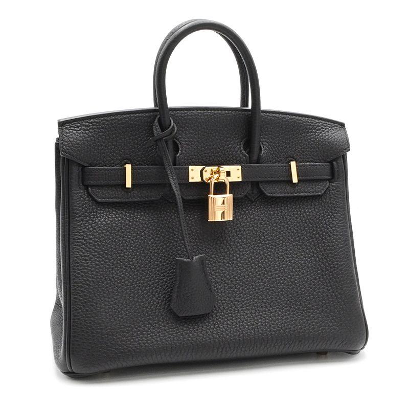 Birkin エルメス バーキン25 Z刻印 2021年製 トゴ ブラック ゴールド