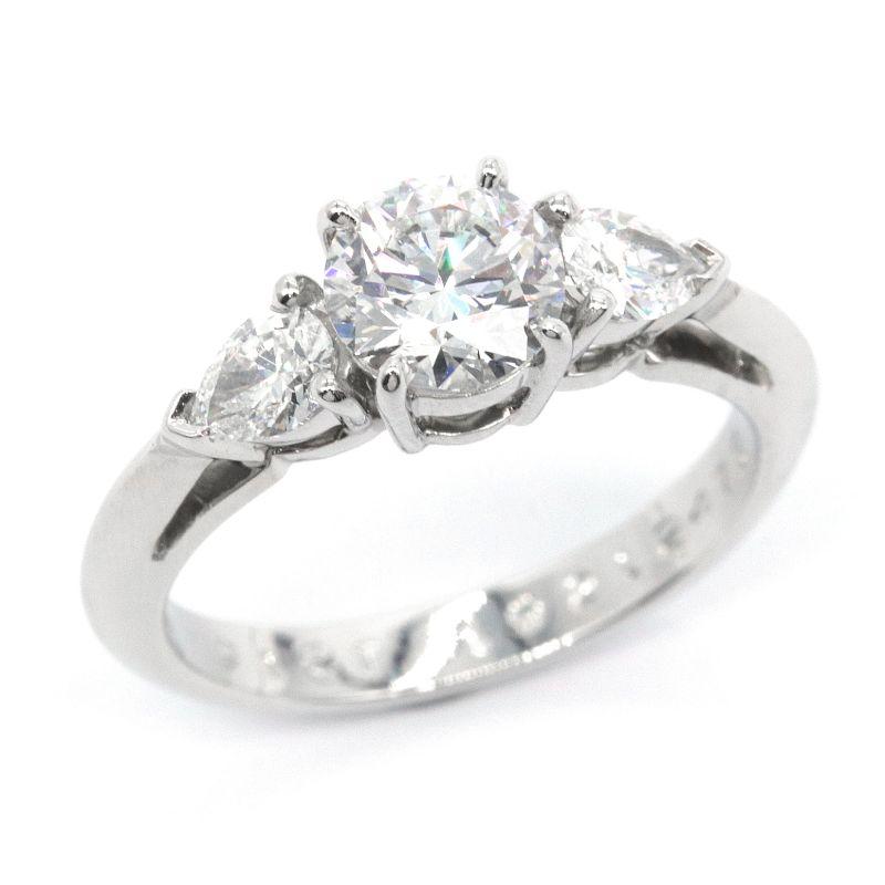 TIFFANY&Co.（ティファニー） Gカラー/VVS2/EX/0.91ctダイヤ スリー