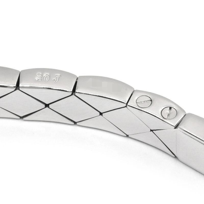 シャネル　CHANEL バングル　ホワイト　ゴールド　ブレスレット ココ クラッシュ コレクション ブレスレット ホワイトゴールド