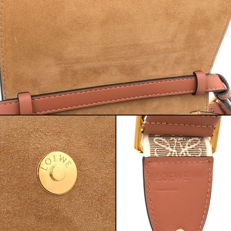 Gate（LOEWE） ロエベ ゲートデュアルバッグミニ A650N46X13 ソフト