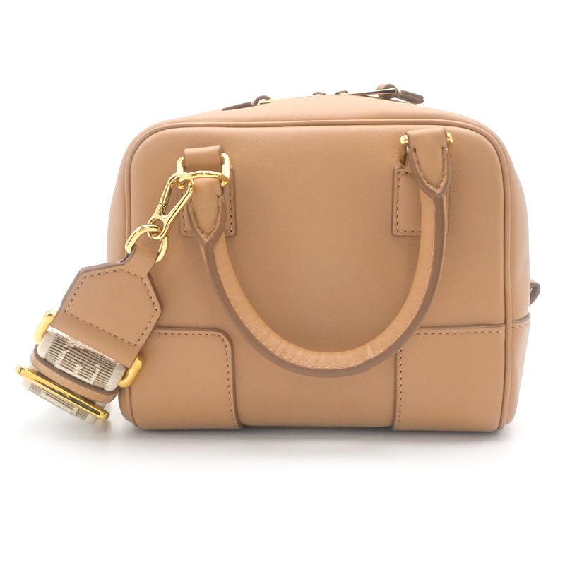 LOEWE（ロエベ） アマソナ16スクエア A039N21X01 2586 レザー ブラウン