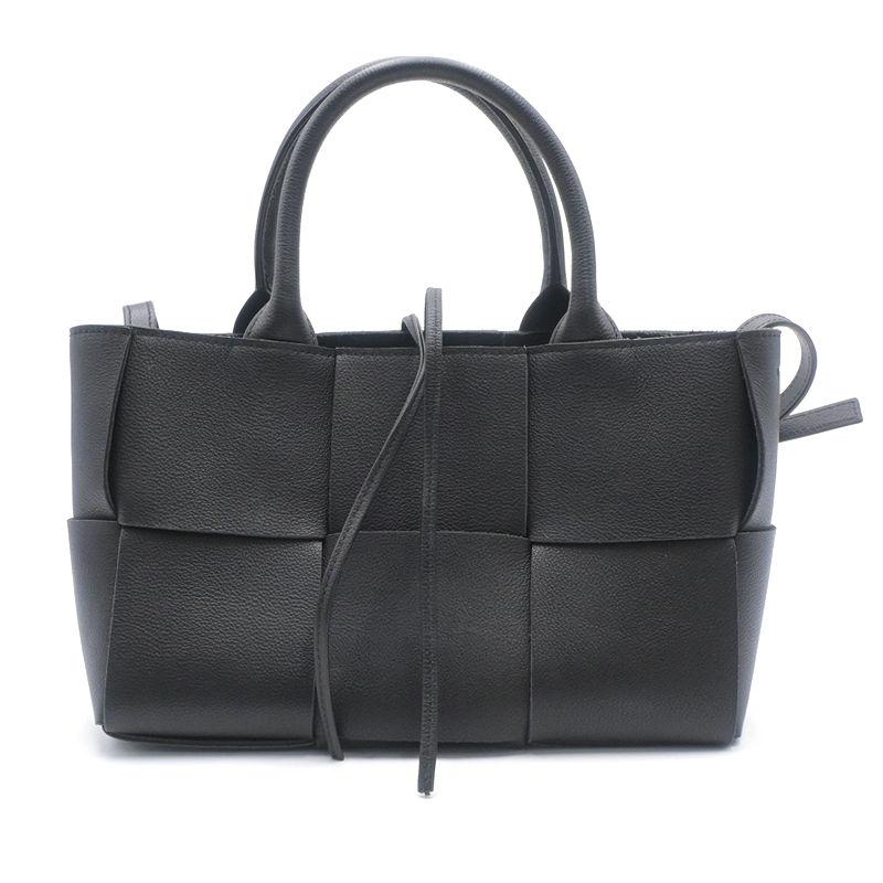 ■BOTTEGA VENETA（ボッテガ）良品 /ハンドバッグ/ ブラック 黒 BOTTEGA VENETA（ボッテガ・ヴェネタ） 並行輸入 ハンドバッグ マキシ