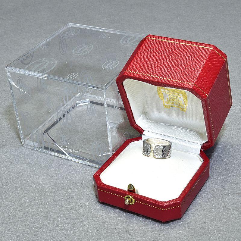 C DE CARTIER カルティエ 2Cリング 2000年 クリスマス限定モデル #47 7