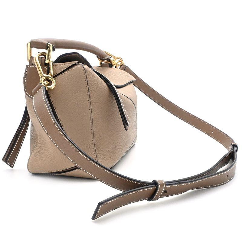 【美品】LOEWE ロエベ  パズルバッグ スモール　サンドミンク LOEWE - 【美品】LOEWE ロエベ パズルバッグ スモール サンドミンクの
