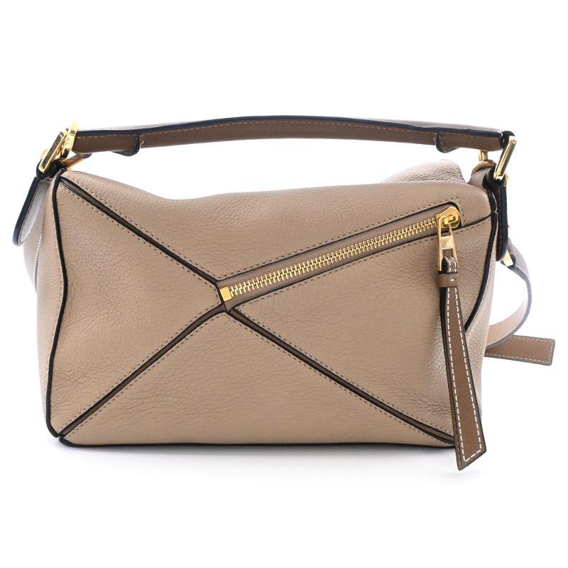 ロエベ  パズルバッグ　スモール　Sand/Mink Color サンドミンク LOEWE ロエベ ハンモックスモール 2wayバッグ バッグ レザー