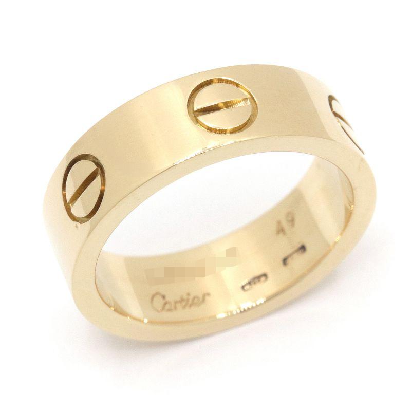 LOVE（Cartier） カルティエ ラブリング #49 8.5号 K18YG LOVEリング 