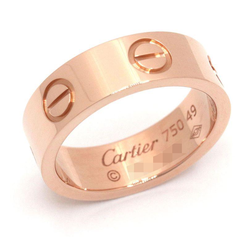 LOVE（Cartier） カルティエ ラブリング B4047149 #49 9号 K18PG LOVE