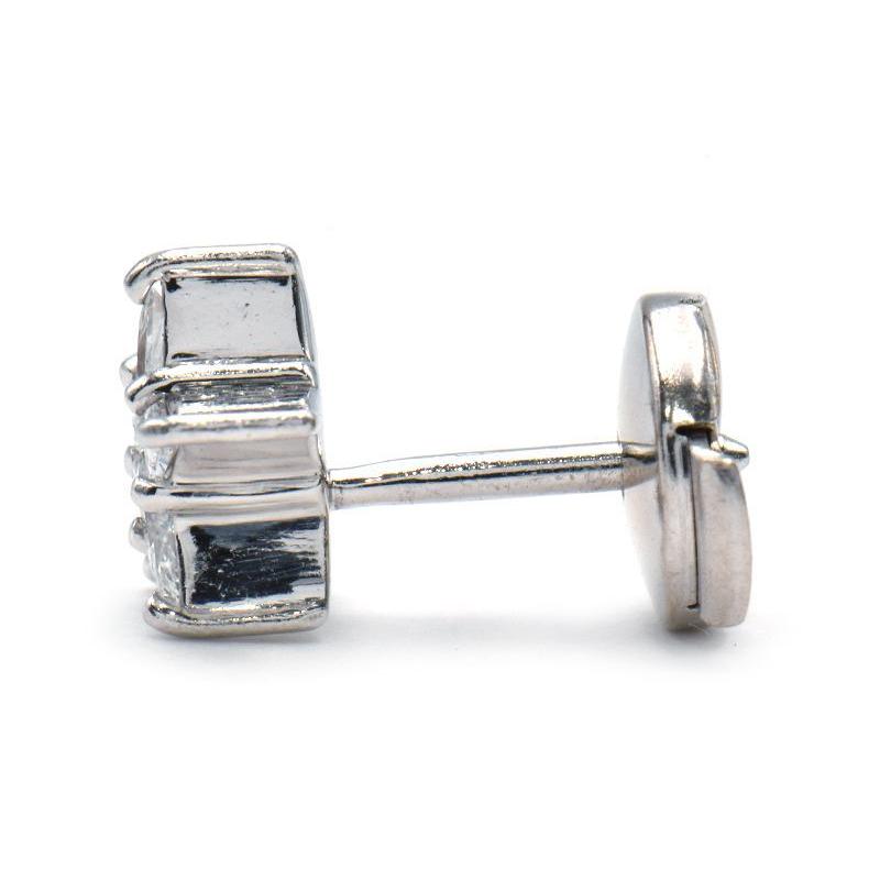 アイファニー ダイヤモンドスターピアス K18WG 仕上済 片耳のみ スター  