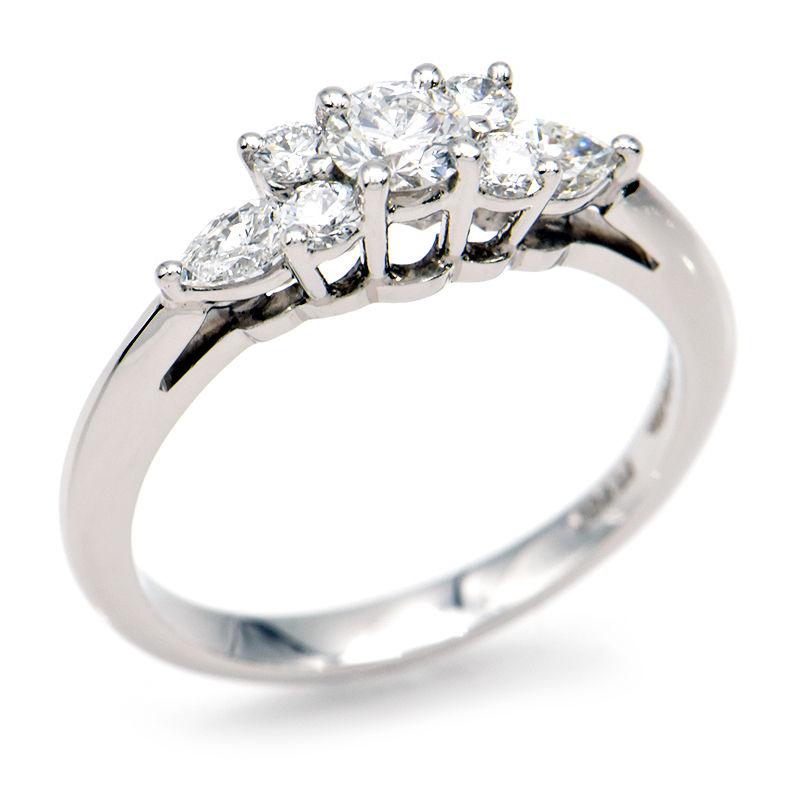 TIFFANY&Co. ティファニー セブンストーンダイヤモンドリング 10.5号  