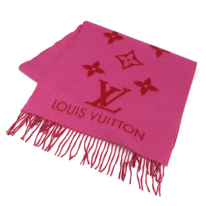 LOUIS VUITTON(ルイヴィトン) エシャルプレイキャビック マフラー グレージュ カシミヤ100％ 通販 