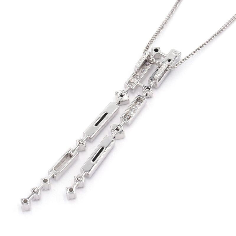 TASAKI タサキ ネックレス K18WG ダイヤモンド オニキス 新品