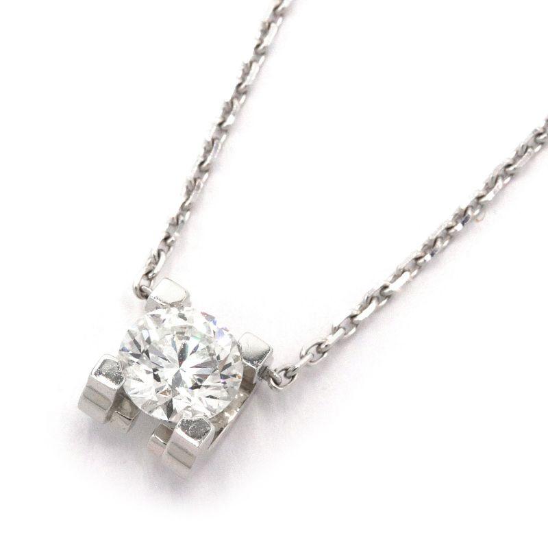 Cartier カルティエ Cドゥカルティエネックレス Gカラー/VS1  