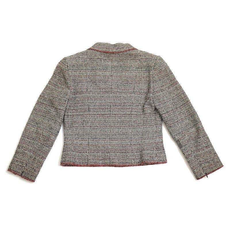 CHANELショート竹ツィードジャケット38 セット