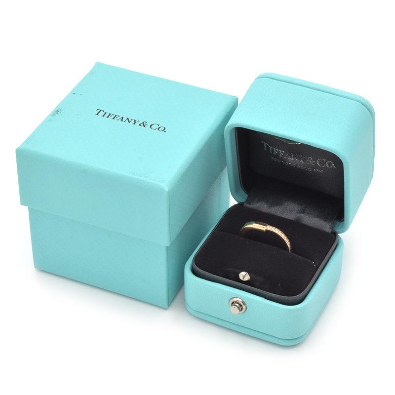 TIFFANY&Co. ティファニー ティファニーロックリング 合計0.13ct TIFFANY&Co. ティファニー ティファニーロックリング 合計0.13ct