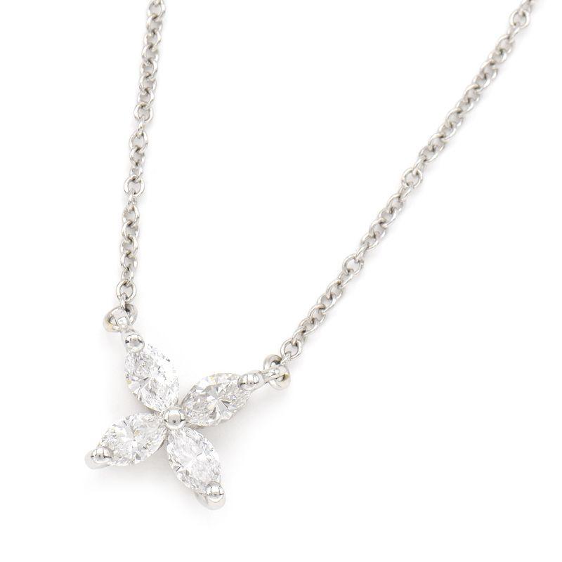 TIFFANY&Co. ティファニー ビクトリアネックレス スモール Pt950 TIFFANY&Co. ティファニー ビクトリアネックレス スモール Pt950