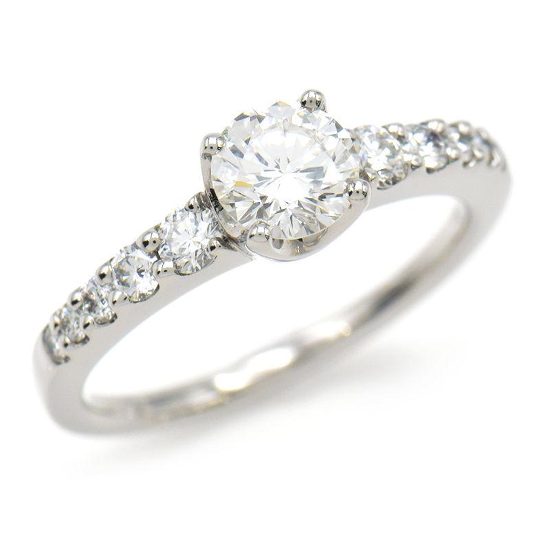 ROYAL ASSCHER（ロイヤルアッシャー） 0.52ctダイヤモンドリング 8号 