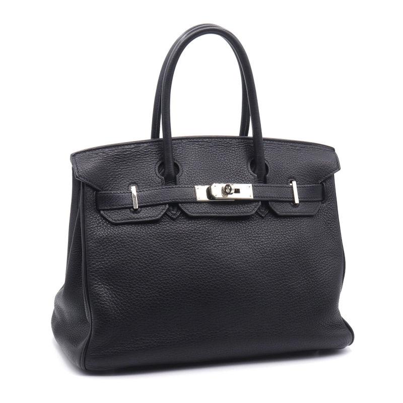 人気品 黒 レザー ハンドバッグ バーキン30 エルメス バーキン30 ノワール ブラック 黒 H027633CC89 | バッグ/財布
