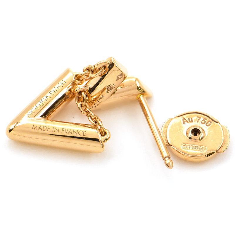 LV ヴォルト ルイヴィトン ピアスLVヴォルトアップサイドダウン Q96972