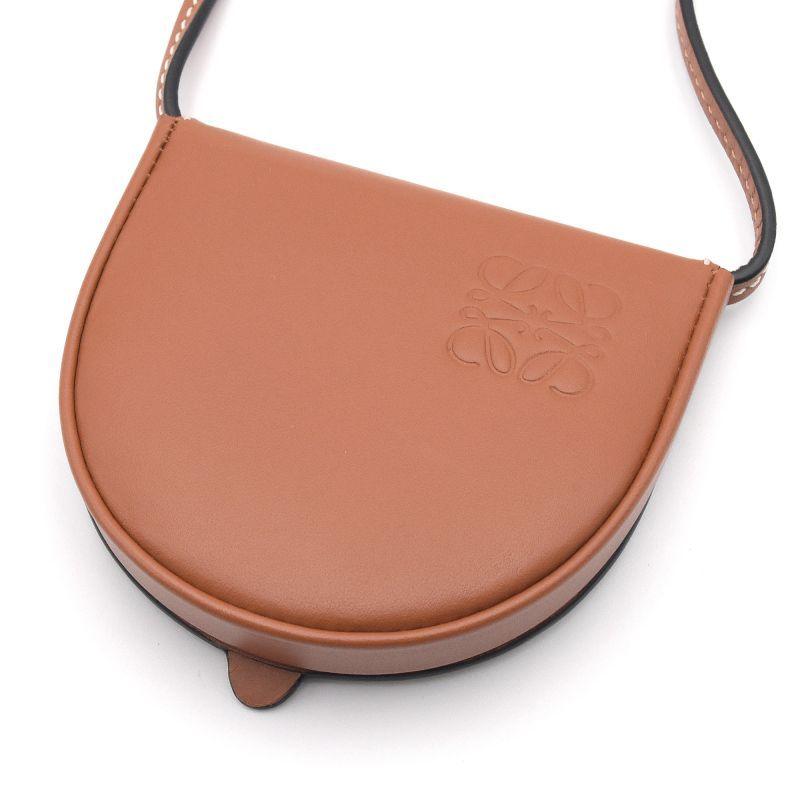 LOEWE ロエベ ヒールポーチミニ 109.54.T15 カーフスキン タン LOEWE ロエベ ヒールポーチミニ 109.54.T15 カーフスキン タン