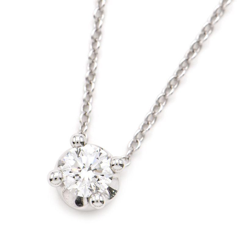 BVLGARI ブルガリ Eカラー/VS-2/Excellent/0.38ct コロナネックレス 