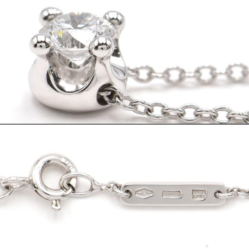 BVLGARI ブルガリ Eカラー/VS-2/Excellent/0.38ct コロナネックレス 