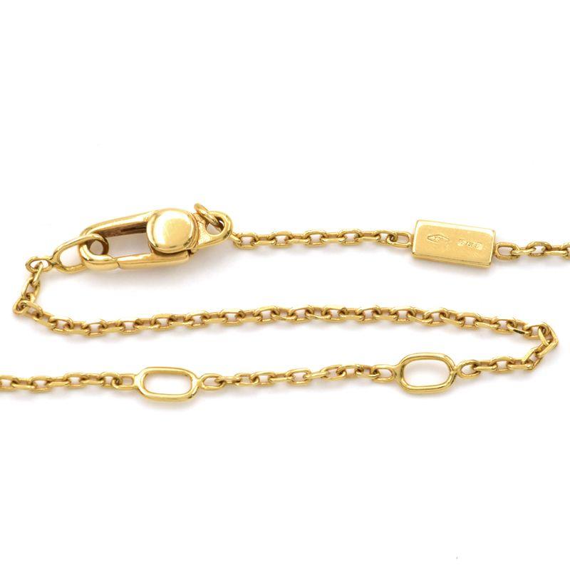 GUCCI グッチ セパレートクロスネックレス K18YG クロス GUCCI グッチ セパレートクロスネックレス K18YG クロス