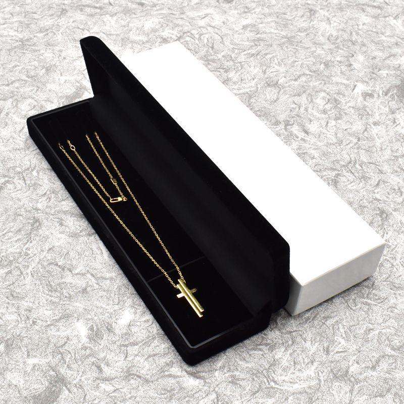 GUCCI グッチ セパレートクロスネックレス K18YG クロス GUCCI グッチ セパレートクロスネックレス K18YG クロス