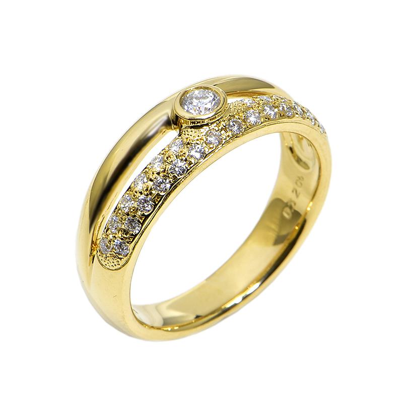 ミキモト MIKIMOTO Pt ダイヤモンド リング 0.32ct 【公式通販】