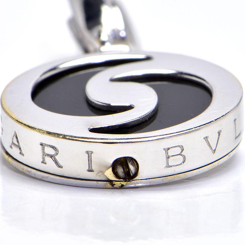 BVLGARI ブルガリ オプティカルチャーム K18WG オニキス BVLGARI ブルガリ オプティカルチャーム K18WG オニキス