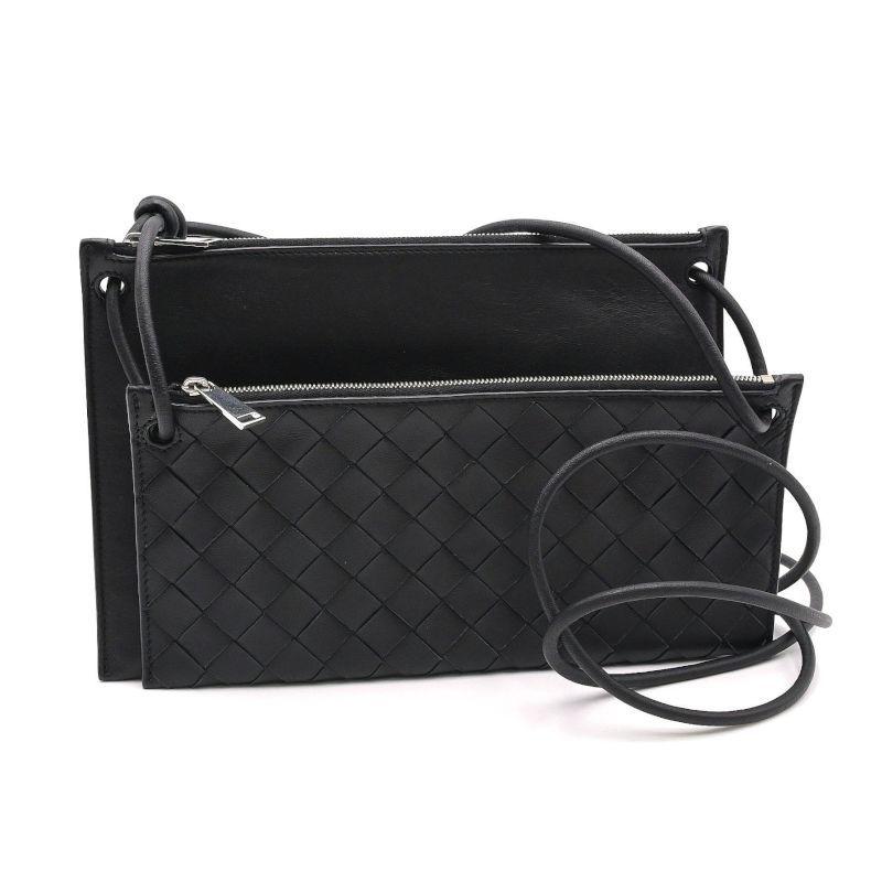 BOTTEGA VENETA（ボッテガ・ヴェネタ） イントレチャート ダブルポーチ
