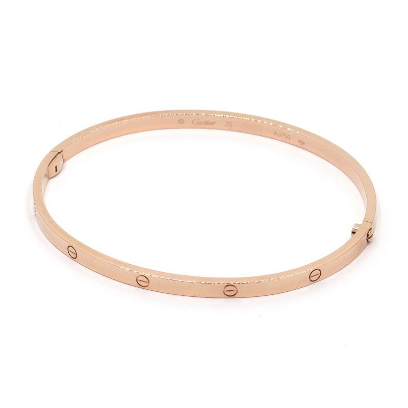LOVE（Cartier） カルティエ ラブブレスレット SM サイズ20 B6047320
