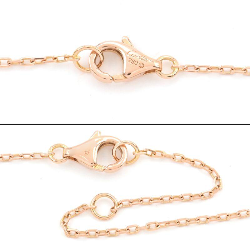 TRINITY（Cartier） カルティエ トリニティハートネックレス K18YG 