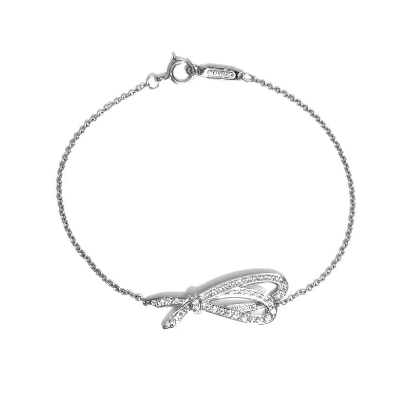 和装用リボンとTIFFANY&Co.ブレスレットセット TIFFANY&Co.（ティファニー） ティファニーボウリボンブレスレット 約