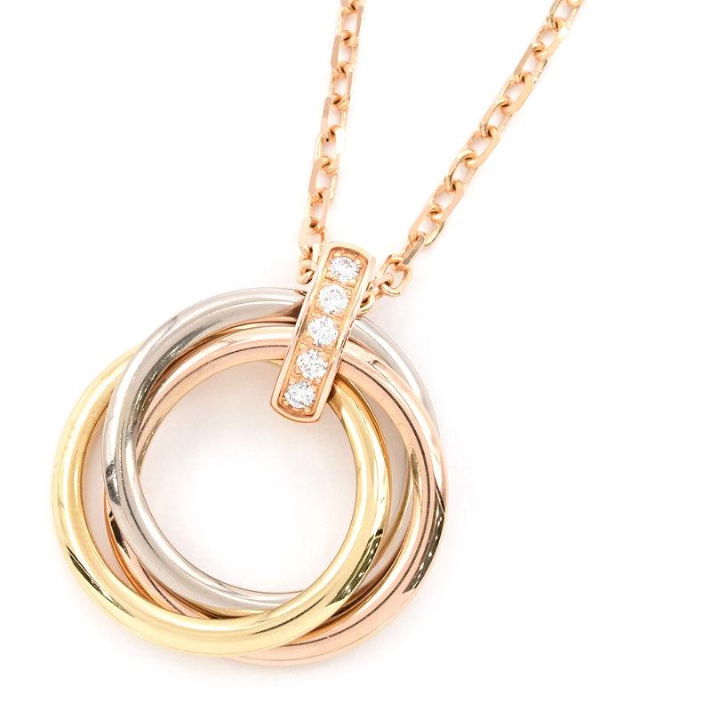 TRINITY（Cartier） カルティエ トリニティネックレス ミディアム